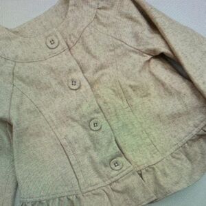 Kids Cream Jacket